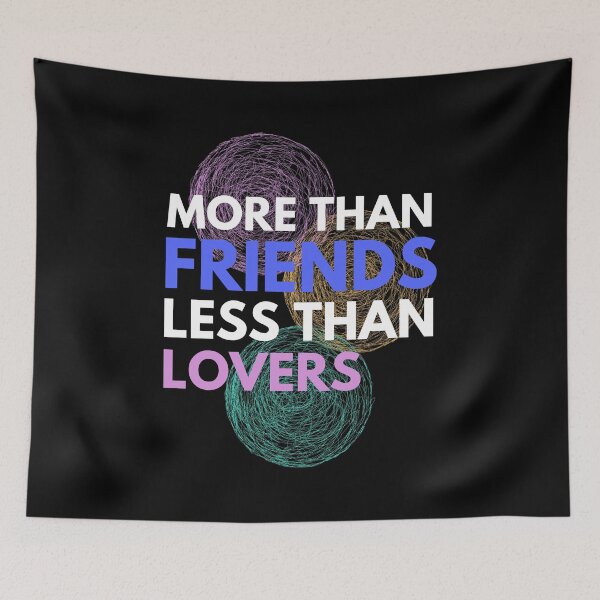 Item preview, More Than Friends Less Than Lovers designed and sold by uranus-art.