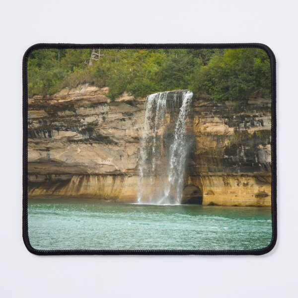 Item preview, Spray Falls, in the Pictured Rocks National Lakeshore, Munising, Michigan designed and sold by PaulKPhoto.