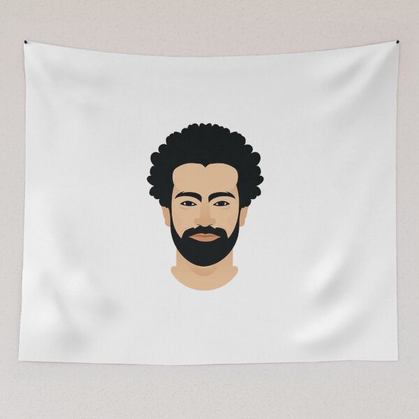Aperçu de l'œuvre Le roi égyptien Mo Salah - Joueur de football égyptien et LFC créée et vendue par BaileyHart57.
