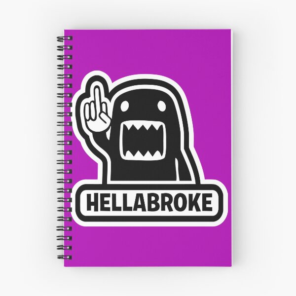 Item preview, Hellabroke Logo designed and sold by BerryCats.