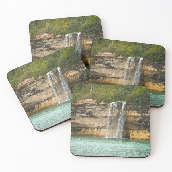 Item preview, Spray Falls, in the Pictured Rocks National Lakeshore, Munising, Michigan designed and sold by PaulKPhoto.