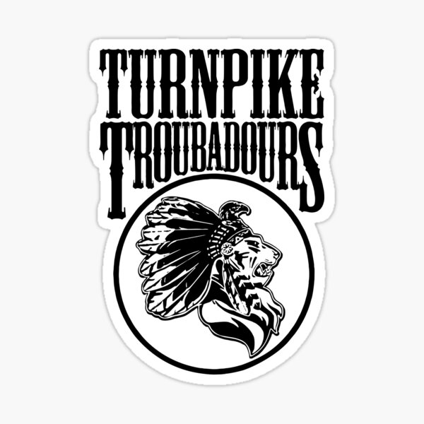 "TURNPIKE TROUBADOURS" Sticker for Sale by fakbanbavib | Redbubble