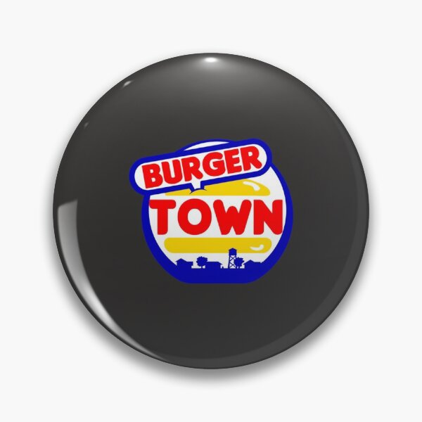 Item preview, Burger Town   designed and sold by BitshirtDesign.