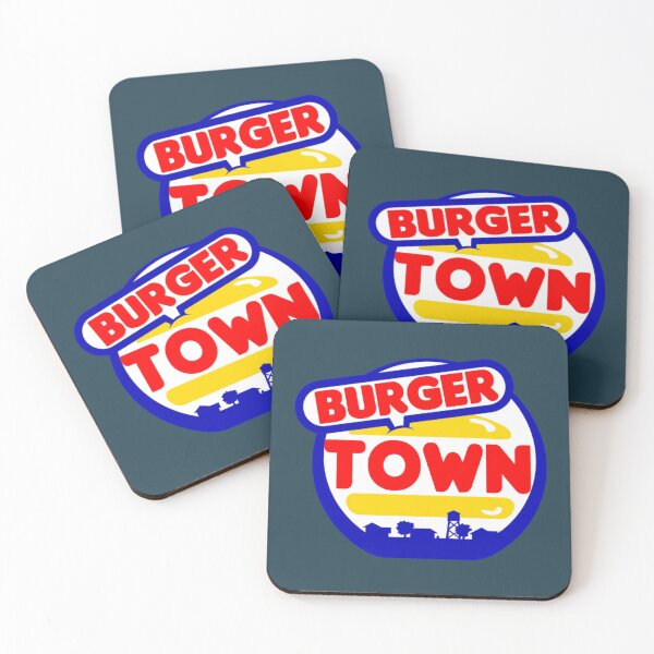 Item preview, Burger Town   designed and sold by BitshirtDesign.