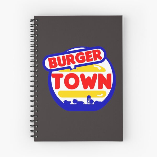 Item preview, Burger Town   designed and sold by BitshirtDesign.