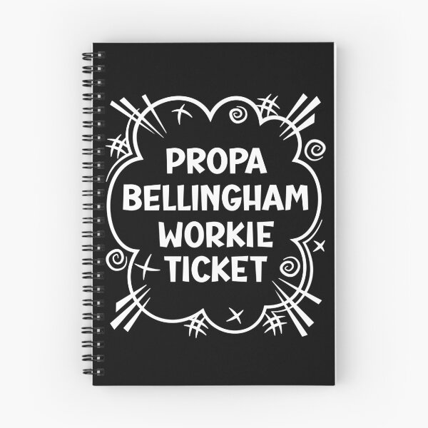 Item preview, PROPA BELLINGHAM WORKIE TICKET a cheeky design for people from Bellingham in the North East of England designed and sold by robimerch.