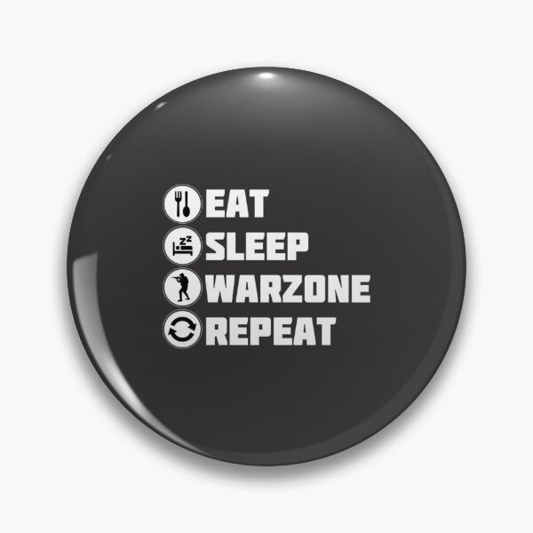Item preview, Eat Sleep Warzone Repeat   designed and sold by BitshirtDesign.