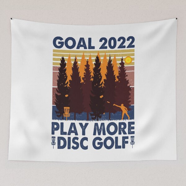 Artikelvorschau, Lustiges Vintages Disc Golf Distressed Frisbee Golf entworfen und verkauft von YAHIA-14.