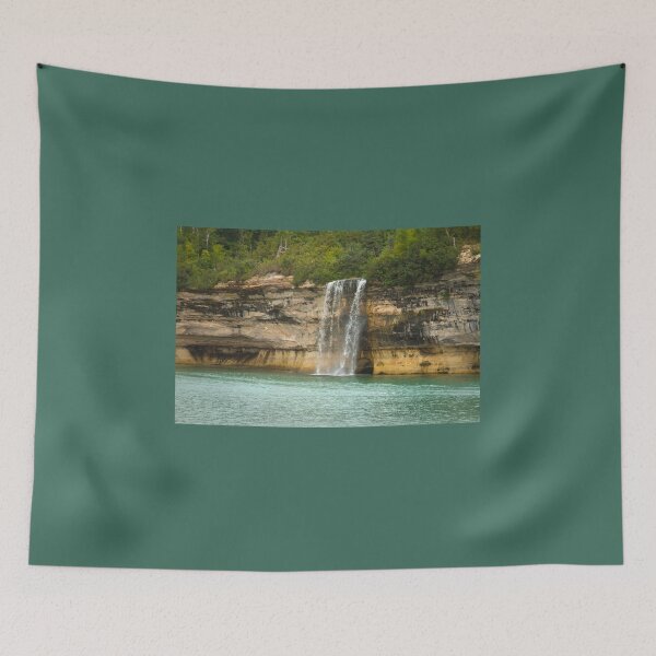 Item preview, Spray Falls, in the Pictured Rocks National Lakeshore, Munising, Michigan designed and sold by PaulKPhoto.