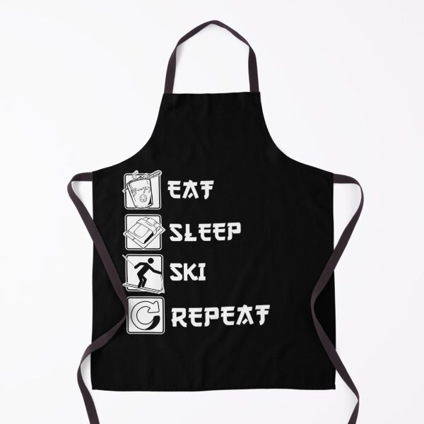 Item preview, Eat Sleep Ski Repeat designed and sold by Sevval123.