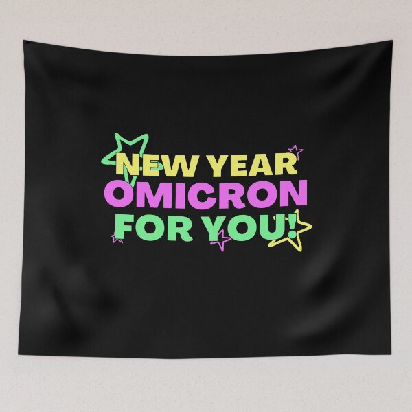 Item preview, Happy New Year Omicron For You designed and sold by uranus-art.
