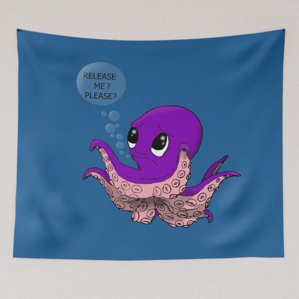 Item preview, Release me please Kraken designed and sold by HeavyBurden.
