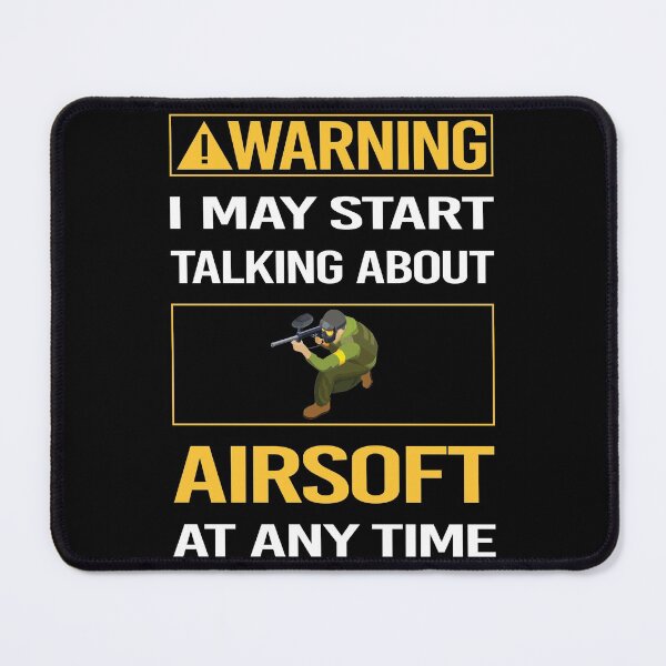 Item preview, Funny Warning Airsoft designed and sold by ArydeaNoriega.