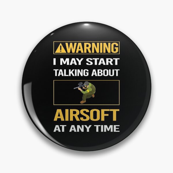 Item preview, Funny Warning Airsoft designed and sold by ArydeaNoriega.