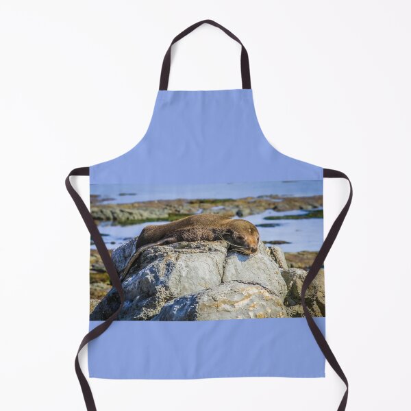 Item preview, Lazy fur seal on a rock, Cape Foulwind, New Zealand designed and sold by Lyl Dil Creations.
