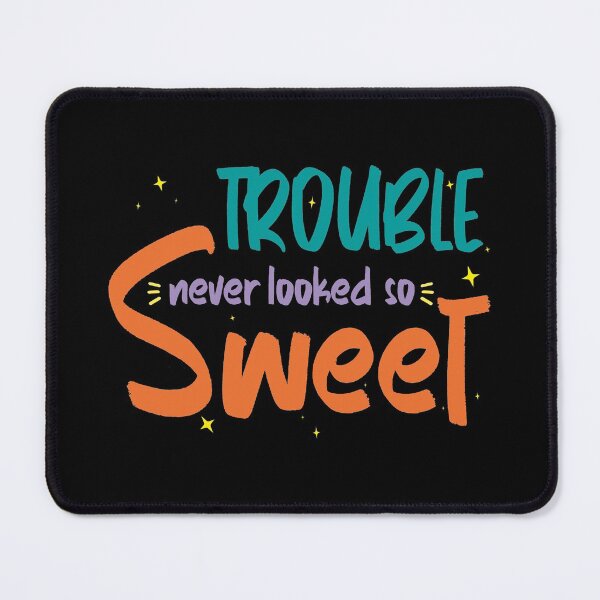 Item preview, Trouble never looked so sweet trendy kids gift designed and sold by SweetbeStore.