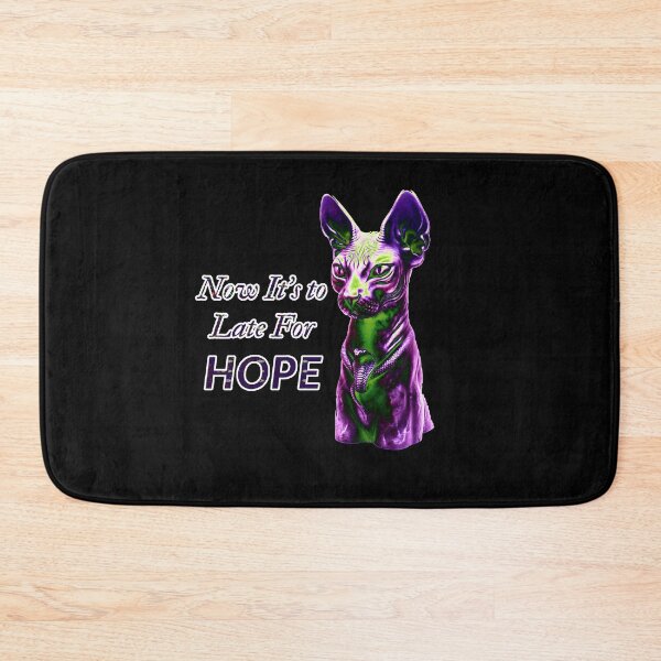 Item preview, cat tyrant - now it's to late for hope designed and sold by UnseenCreations.