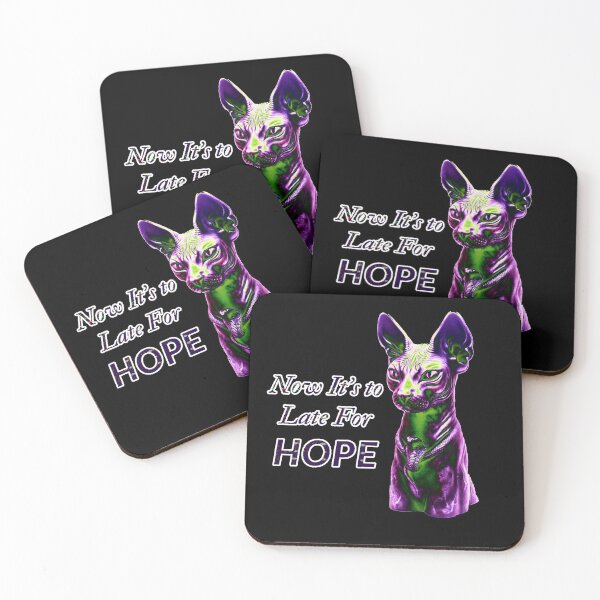 Item preview, cat tyrant - now it's to late for hope designed and sold by UnseenCreations.