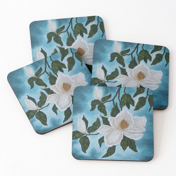 Item preview, White magnolia designed and sold by Mirjana Mitrović.