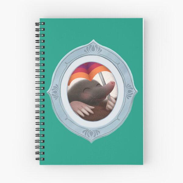 Item preview, Funny framed Mole, whimsical and cute designed and sold by ellastella.