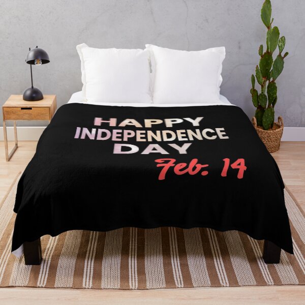 Item preview, Anti Valentine's Day Happy Independence Day Feb 14 designed and sold by ZiesMerch.