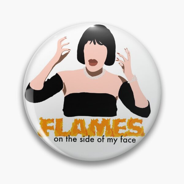 Item preview, Flames… on the side of my face designed and sold by jessicantingler.