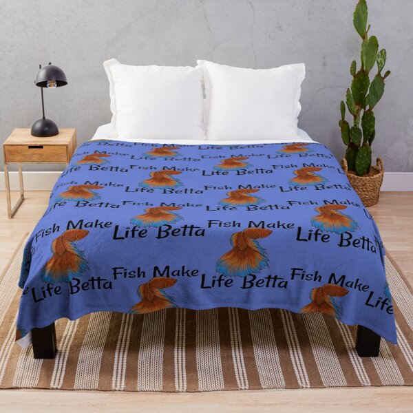 Item preview, Fish Make Life Betta (4) designed and sold by Elbert97Brown.