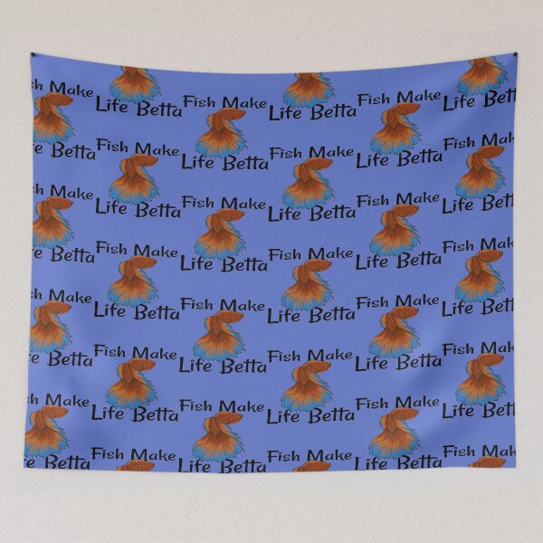 Item preview, Fish Make Life Betta  (4) designed and sold by Elbert97Brown.