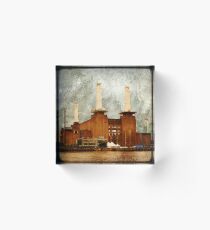 The Battersea Power Station - London Acrylic Block