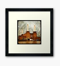 The Battersea Power Station - London Framed Print