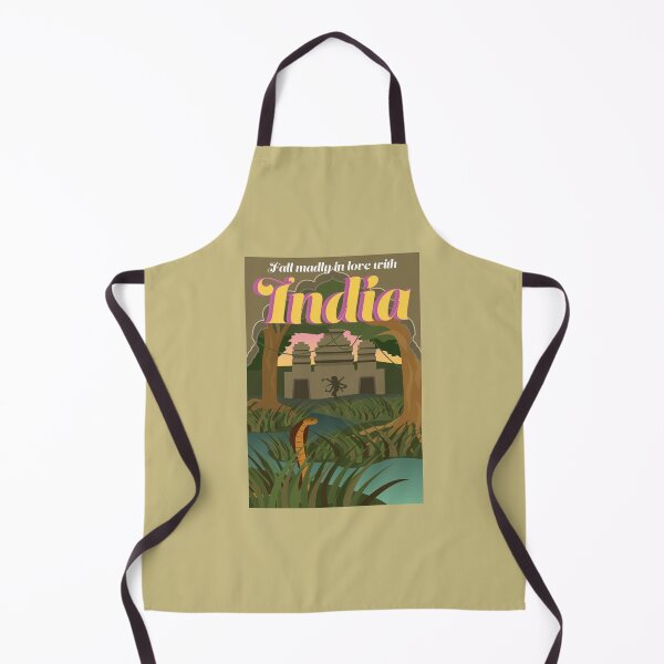 Item preview, India - Vintage Travel Poster designed and sold by ToddRDesign.