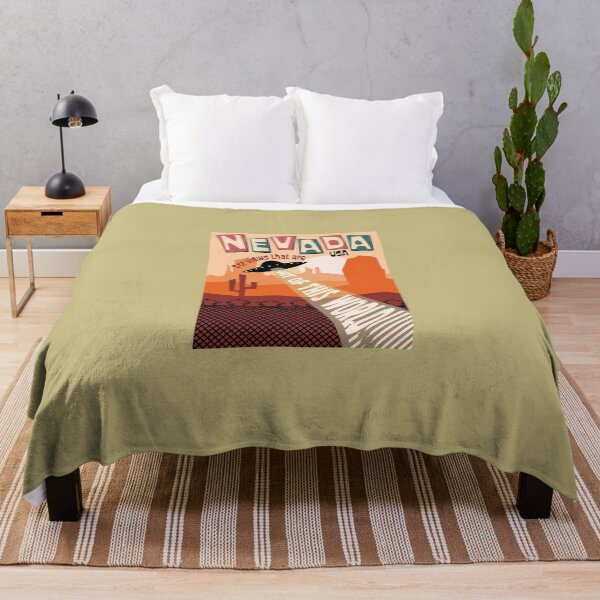 Item preview, Nevada - Vintage Travel Poster designed and sold by ToddRDesign.