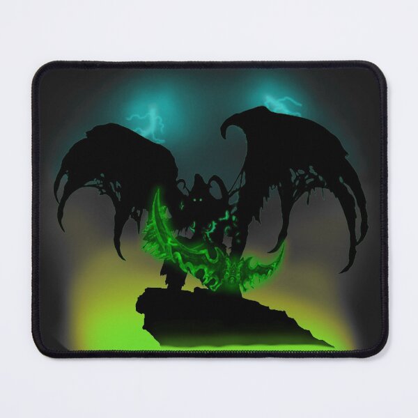 Item preview, Silhouette of Illidan designed and sold by HeavyBurden.