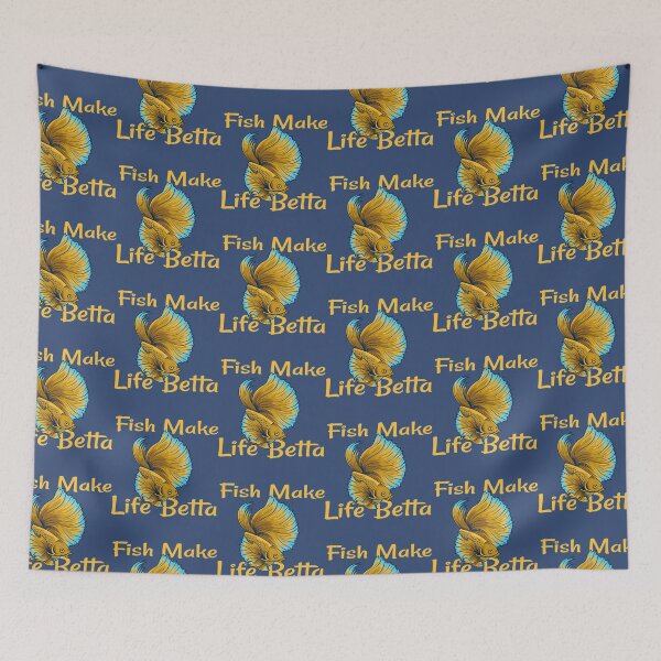 Item preview, Fish Make Life Betta  (3) designed and sold by Elbert97Brown.