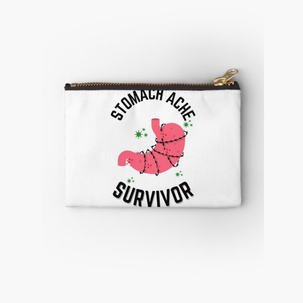 Item preview, Stomach Ache Survivor V3 Black-Tummy Ache Funny Illustrative designed and sold by MAEffects.
