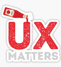 Pegatina CUESTIONES UX