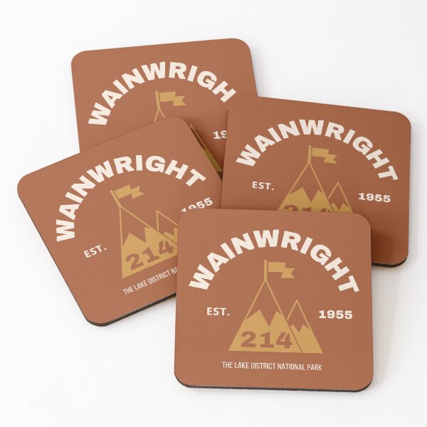 Item preview, Alfred Wainwright 214 - Lake District - Bold Classic Orange - #11 designed and sold by WildBerryMount.