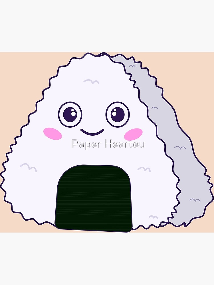 Kawaii Onigiri Japanese Food Rice Pack Stickers Poster For Sale By Eden0819 Redbubble 6496