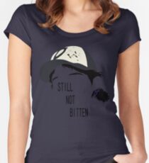 Telltale Games' The Walking Dead - Clementine Outline ver. 2 Women's Fitted Scoop T-Shirt