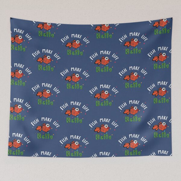 Item preview, Fish Make Life Betta  (2) designed and sold by Elbert97Brown.