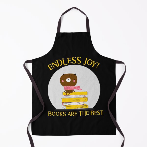 Item preview, Endless Joy! Books Are The Best-Cute Kitty Enjoying Reading Her Books designed and sold by Red-ElYoubi.