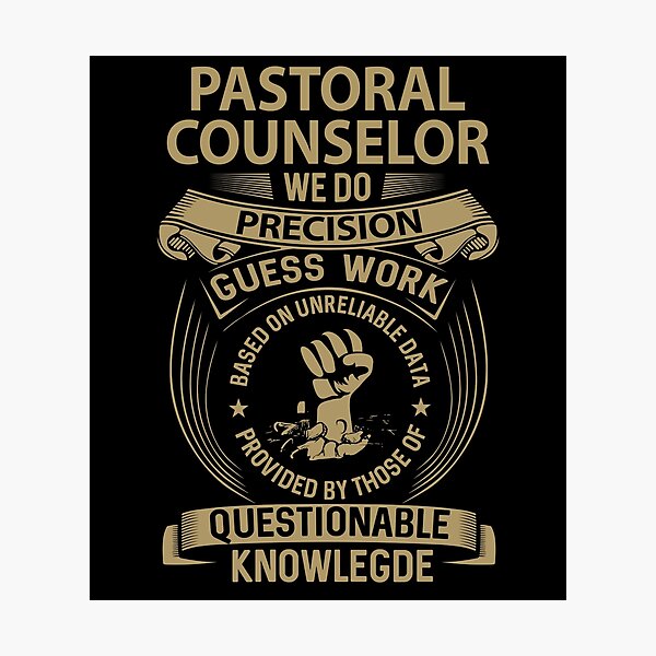 Item preview, Pastoral Counselor T Shirt - We Do Precision Job Gift Item Tee designed and sold by paneczkopat.