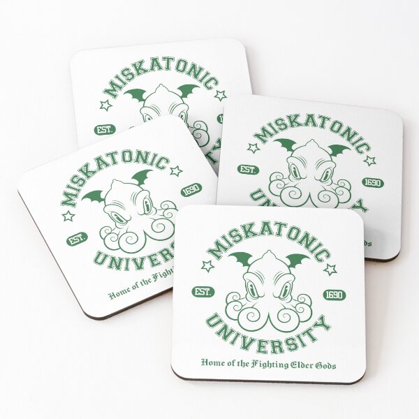 Aperçu de l'œuvre Université Miskatonic - Vert créée et vendue par SketchyAdam.
