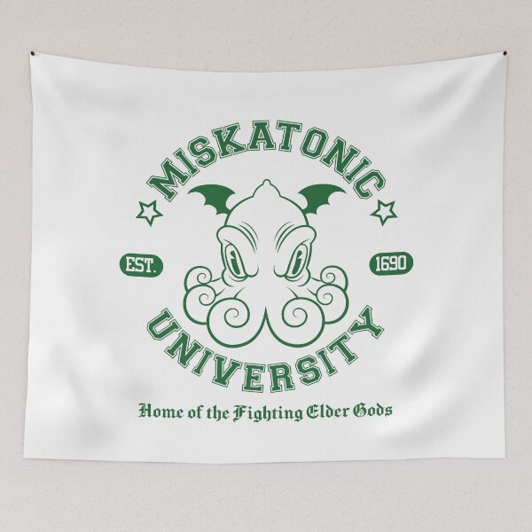 Item preview, Miskatonic University - Green designed and sold by SketchyAdam.
