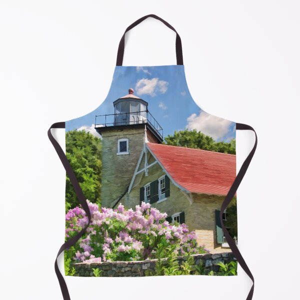 Item preview, Door County Eagle Bluff Lighthouse Lilacs designed and sold by Christopher Arndt.