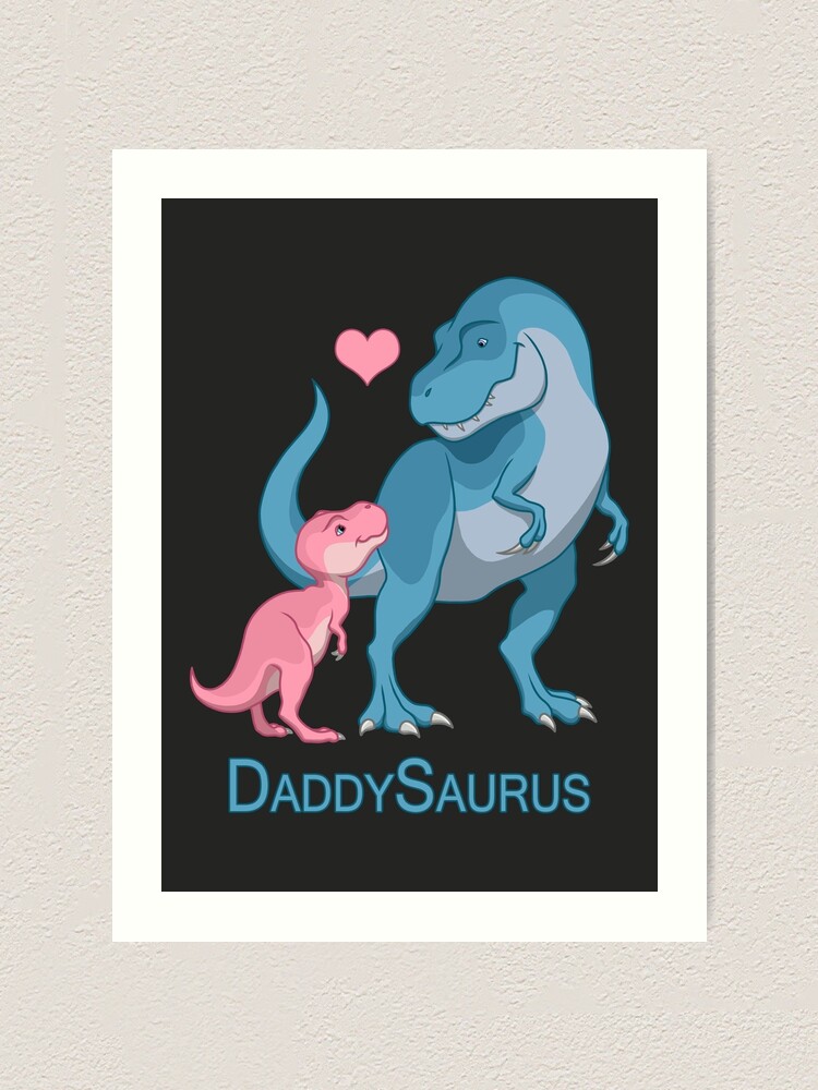 Retro Dadasaurus T Rex Dinosaur Funny Dad Cartoon for Fathers