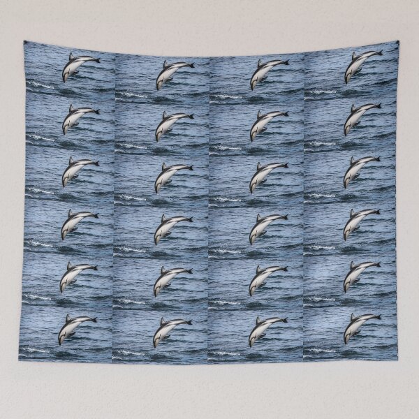 Item preview, A dusky dolphin designed and sold by Lyl Dil Creations.