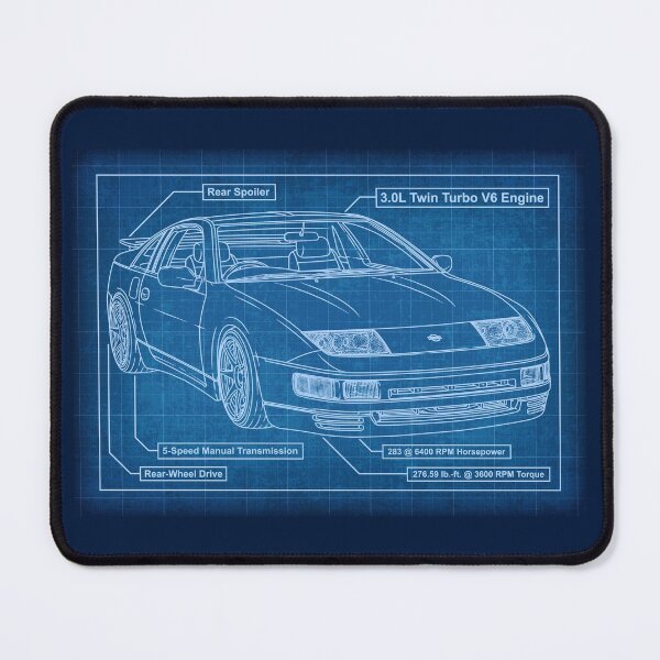 Item preview, Nissan 300ZX (Z32) FairladyZ Blueprint designed and sold by JDM Guyvit.
