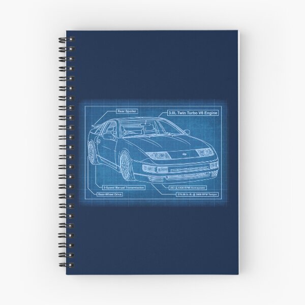 Item preview, Nissan 300ZX (Z32) FairladyZ Blueprint designed and sold by JDM Guyvit.