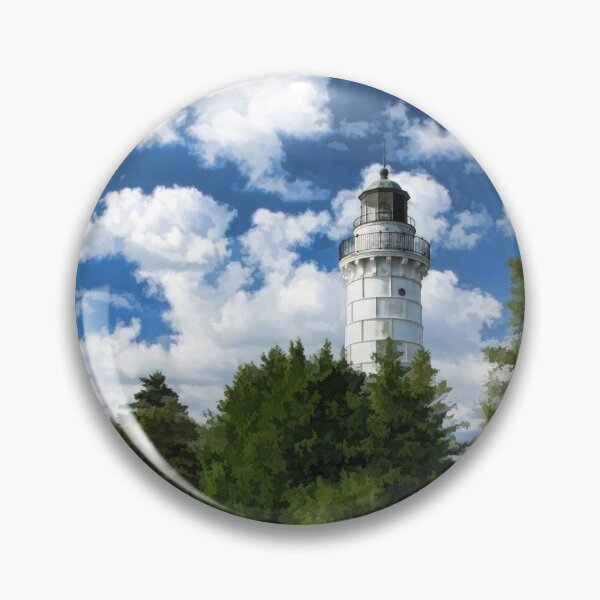 Item preview, Cana Island Lighthouse Cloudscape in Door County designed and sold by Christopher Arndt.